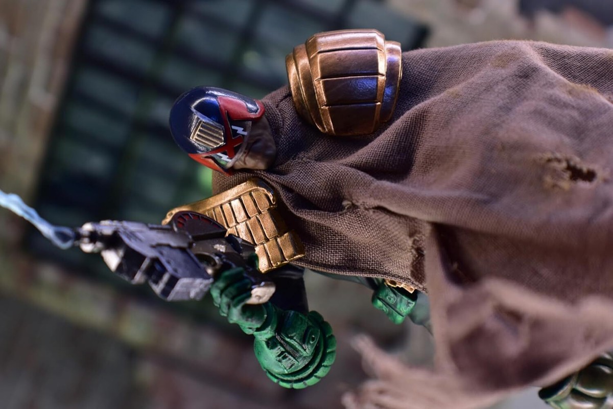 SDCC 2024 Exquisite Super Cursed Earth Dredd 1/12 PX Action