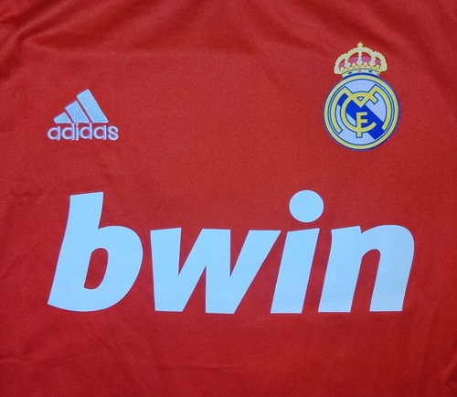 Real Madrid 2011/12 Away Ronaldo 7 Retro Rare Red Jersey Shirt LS Slim Fit XL - Picture 3 of 15
