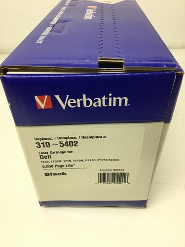Verbatim Dell 310-5402 Laser Toner Cartridge (Black) *NEW* - Picture 3 of 3