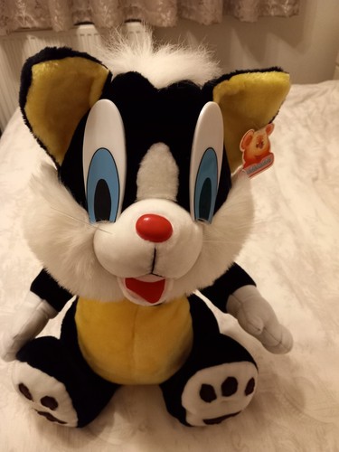 PMS Huge Cuddly Soft Toy Cat called Felix 50 Cms / or 19.5 inches Vintage - Picture 7 of 13