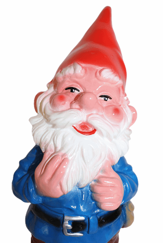 Enano de Jardín Brownie Figura Enano H 35 CM Figura de Plástico - Imagen 2 de 6