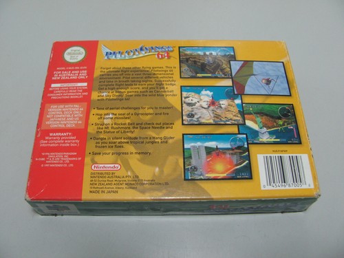 Pilot Wings Nintendo 64 Boxed PAL Cart Tested & Working As Shown Ex Rental - Picture 8 of 13