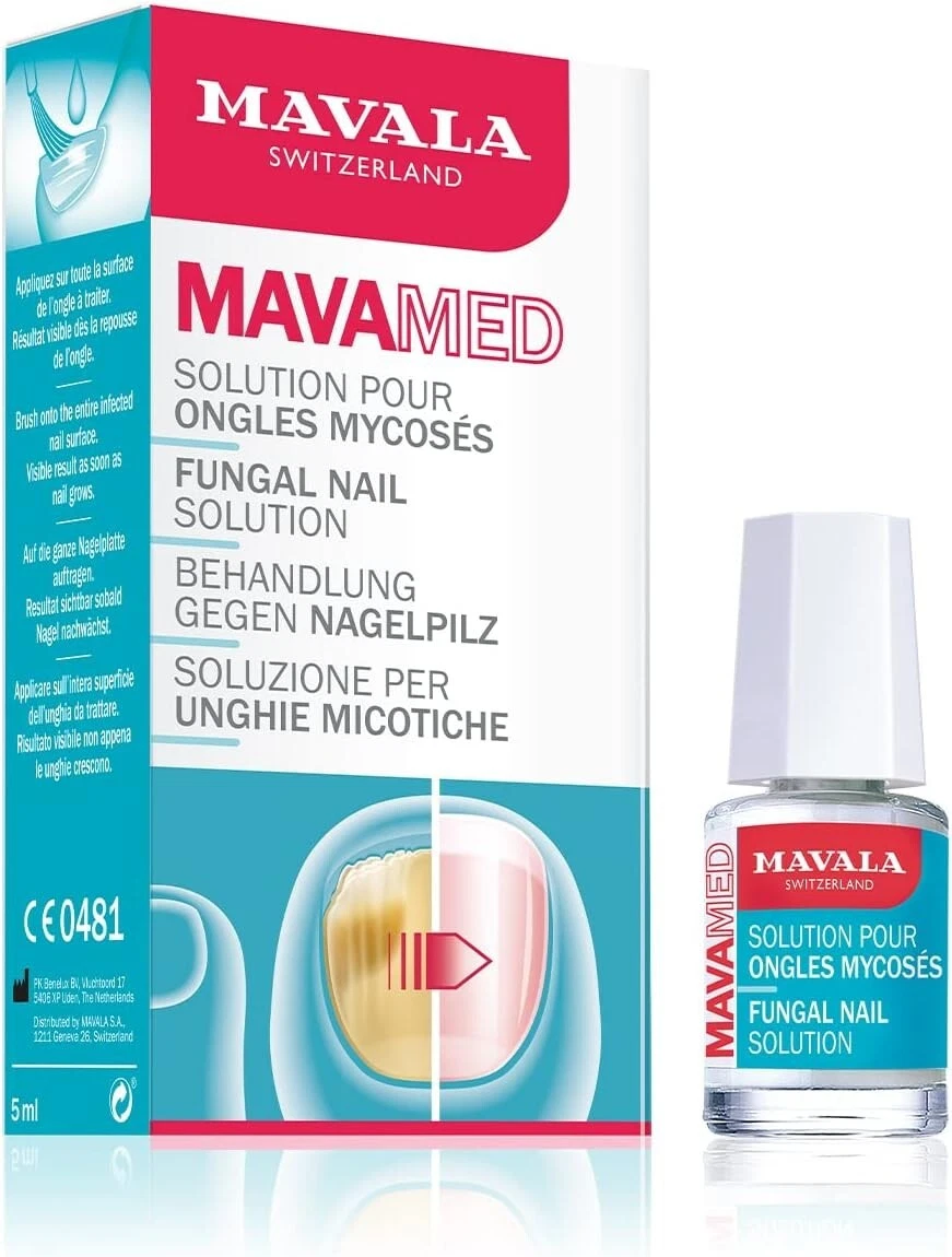 Mavala MavaMed Anti-Fungal Nail Solution - 5ml | Eliminates 99.9% Nail Fungus, N