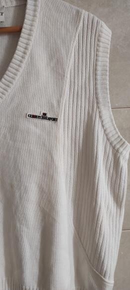 大特価 pop VTG Top CottonTank Tennis Connors Jimmy 80'S 1881 CERRUTI クラフト・布製品