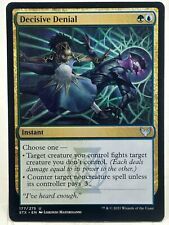Decisive Denial NM* Strixhaven ENGLISH 177/275 mtg -UnltdCards