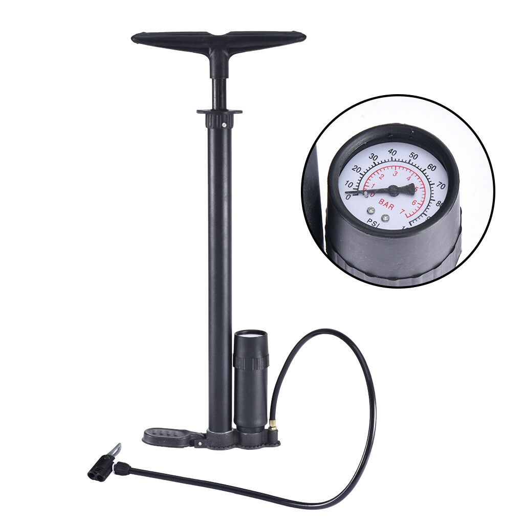 160PSI New Mini Portable Bicycle Tire Inflator Bike Air Pump For Schrader//Prestn