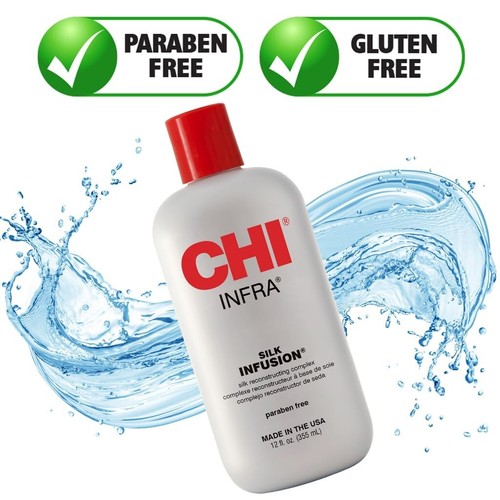 CHI Infra Silk Infusion, Leave-In Reconstructing Treatment To Strengthen 12 oz - Picture 7 of 9
