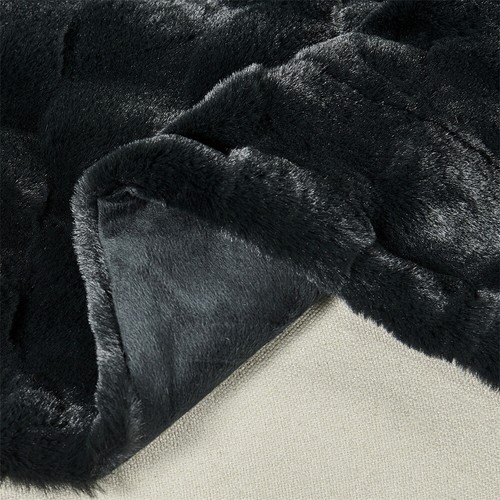 Brick Faux Fur Throw Blanket Luxurious Soft Reversible Micromink Blanket Gift - Picture 75 of 89