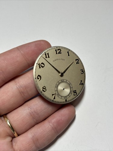 Collectible HAMILTON Cal 921 21J USA Pocketwatch Movement - Picture 3 of 4