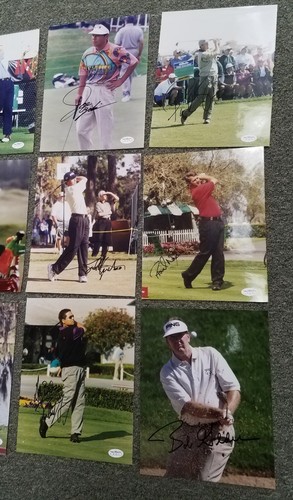 28 Different PGA signed 8 x 10 Photo JSA Stamp Bean Beck Hoch Jacobson Weekely - Picture 2 of 6