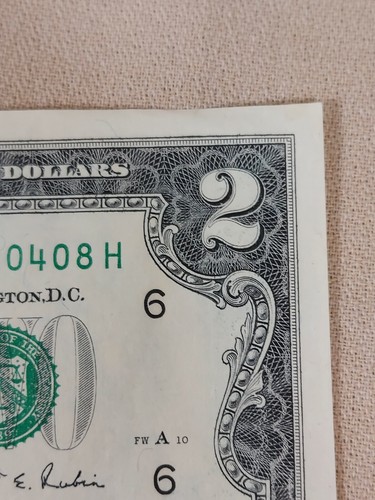 Billetes de 4 dólares de Estados Unidos de 1995 sin cortar sin circular - Imagen 6 de 10