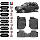 Floor Mats Liner Fits Land Rover Freelander 1 (1997-2006) 4D Waterproof 4pcs (For: Land Rover Freelander)