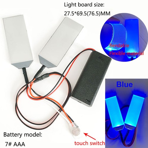 Halloween LED Light Eyes Kits For Superhero Masks Helmet Eye Cosplay Accessories - Picture 34 of 90