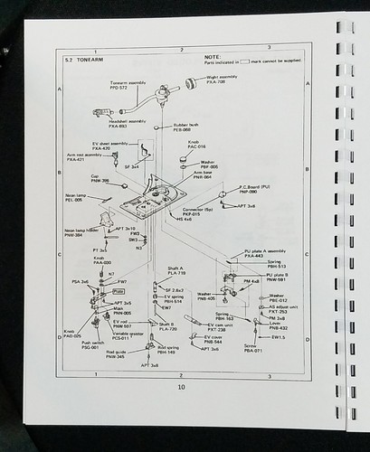 Pioneer PL-518 Turntable Service Manual - Picture 3 of 3