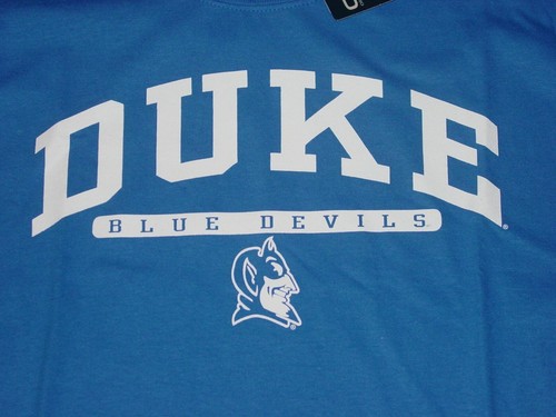 DUKE University BLUE DEVILS Basketball T-Shirt NWT NEW sz.... MEDIUM - Picture 2 of 8