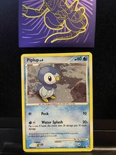 Pokemon Card Piplup Cosmos Holo 93/130 Diamond & Pearl Base Set 109🔥MP🔥