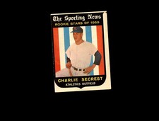 1959 Topps 140 Charlie Secrest RS RC POOR #D1,069315