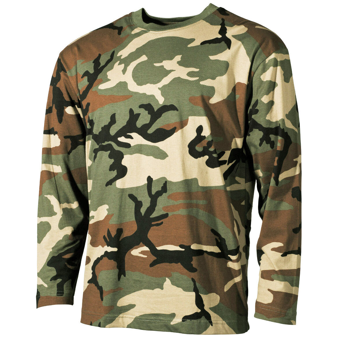 US Style Combat Army Military Mens Long Sleeve T-Shirt