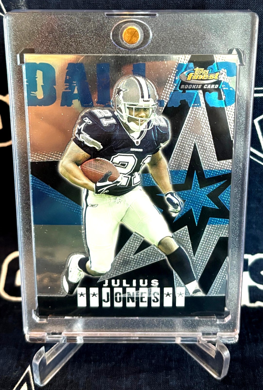 2004 Topps FINEST Dallas Cowboys JULIUS JONES Rookie RC #63 Notre Dame Seahawks