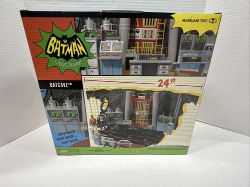 Batman Classic TV Series Batcave Playset Batman Joker Riddler Bundle New Set 4 - Picture 4 of 8