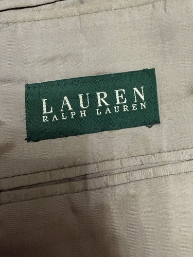 Ralph Lauren Vintage Anzug Sakko Canada Seide Wolle 40 L - Bild 5 von 12