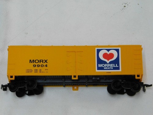 Life Like HO Model Train MORX 9904 Morrell Meats Railway Freight 40' Box Car - Picture 1 of 3