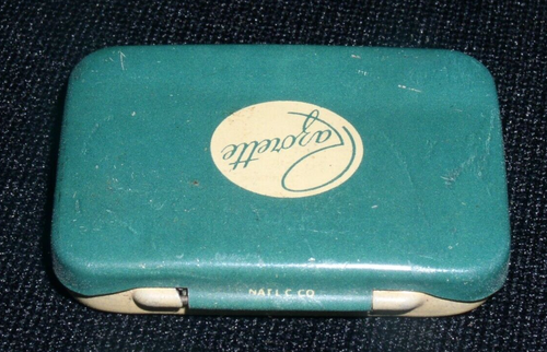 Razorette ~ Maquinilla de afeitar de seguridad en miniatura en estuche de hojalata original - Imagen 8 de 9