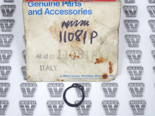 AMF Harley Davidson NOS NEW 11081P Retaining Ring SS SX SXT - 第 1/2 張圖片