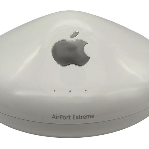 Apple A1034 AirPort Extreme Base Station 54 Mbps 10/100 Wireless G Router - Picture 2 of 5