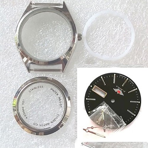 For 8200 Movement Steel Watch Case Kit Spare Part Waterproof and Wear-resistant - Picture 4 of 9