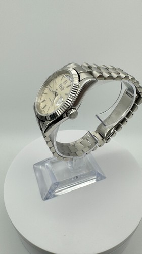 Bulova Super Seville Silver Dial Day-Date President Vintage Automatik-Armbanduhr - Bild 16 von 22