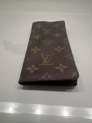 VTG 1990 Louis Vuitton Monogram Etui Lunette Simple Eye Glasses Case 0960ET - Picture 4 of 5