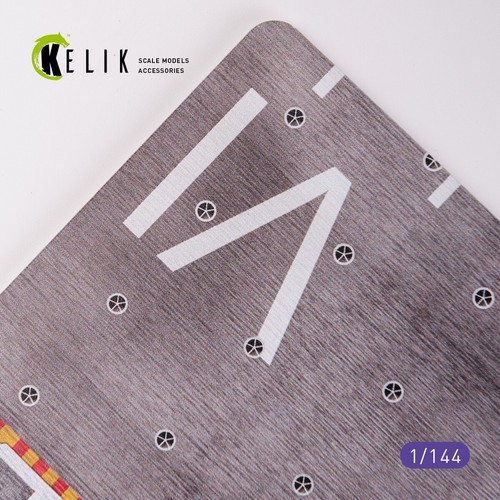 1/144 Reskit KS14403 CVN 78 Gerald Ford Tipo 1 - Base - Acrílico 3 mm (280 x 180 - Imagen 4 de 4