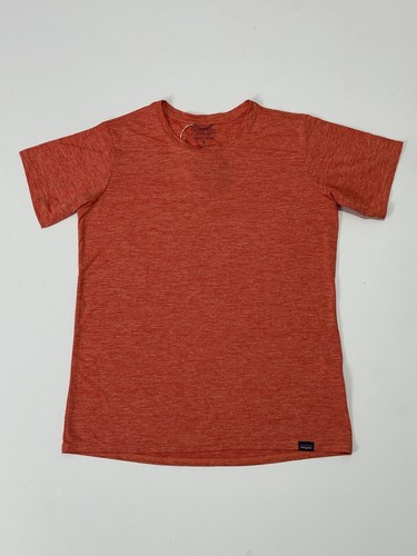 Patagonia Damen Kurzarm Cap Cool Daily T-Shirt Farbe Pimemto Rot Größe S - Bild 5 von 6