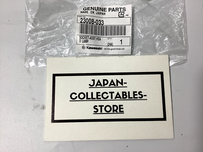Kawasaki Bulb Fitt Socket Assy Headlamp Head Light New 23008-033