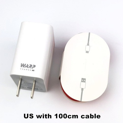 Original OnePlus 7 7T Pro Original 5V 6A 30W US Fast Charger + Type-C Cable Warp - Picture 12 of 13