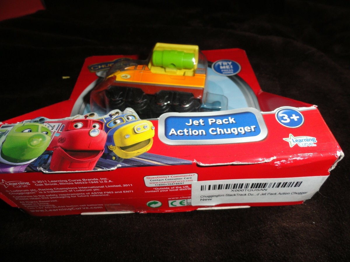 Chuggington Diecast Jet Pack Action Chugger Kids Train Toy TOMY