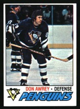 Don Awrey 1977 Topps #137  Hockey Card