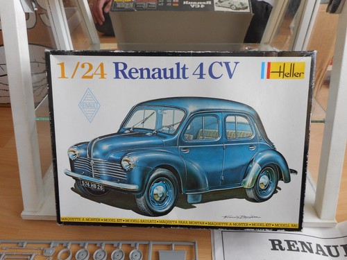 Modelkit Heller Renault 4 TC on 1:24 in Box - Bild 1 von 2