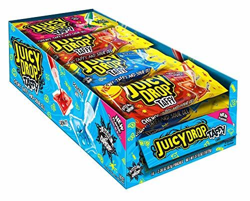 Bazooka Juicy Drop Taffy, 2.36 Ounce (Pack of 16) - Afbeelding 1 van 3