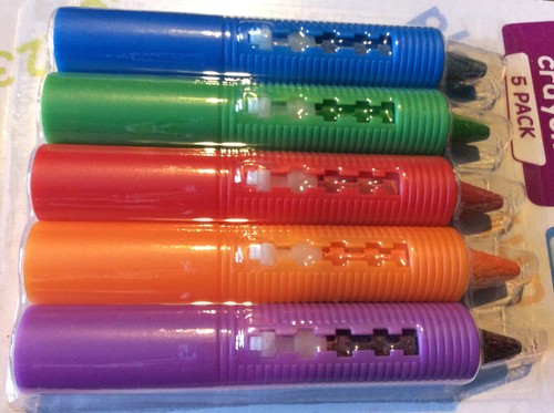 Brandneu in Verpackung Neu 5er-Pack Badstifte - Helle interaktive Farben - Wischen Sauber - Bild 4 von 4
