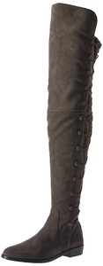 Vince-Camuto-Women-039-s-Coatia-Over-The-Knee-Boot-Gray-Stone-Size-7-0-mahc