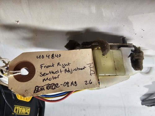 2006 AUDI A8 QUATTRO FRONT LEFT OR RIGHT SEAT BELT ADJUSTMENT MOTOR VALEO OEM+ - Picture 2 of 2