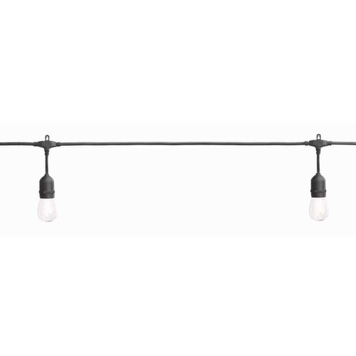Hampton Bay 24-Light 48 ft. Indoor/Outdoor String Light with S14 Single Filament - Picture 5 of 9