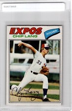 1977 Topps - Chip Lang #132 (RC) Baseball Card Near Mint B FREE SHIPPING