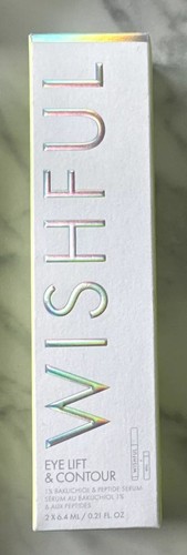 Wishful Eye Lift & Contour 1% Bakuchiol & Peptide Serum 2x 6.4ml NEW