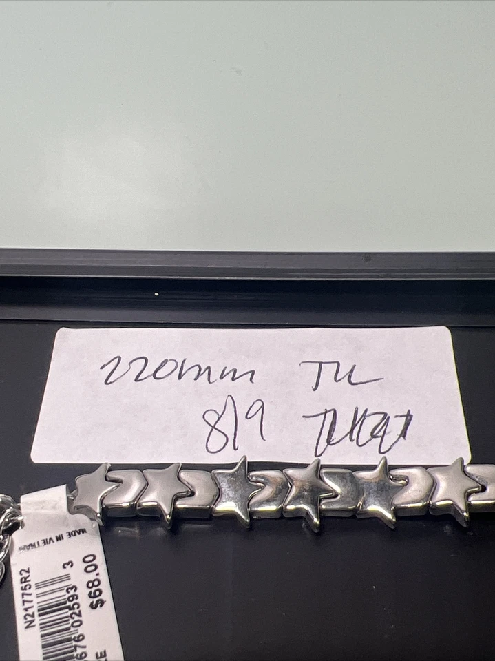 Pulsera y collar Rebecca Minkoff™ cadena de acero a juego - juego ajustable Foto 4 de 4