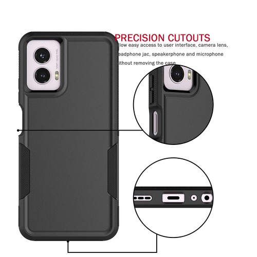 Funda protectora para teléfono Motorola Moto G Play/G Power/G 5G 2024 + vidrio templado - Imagen 22 de 53