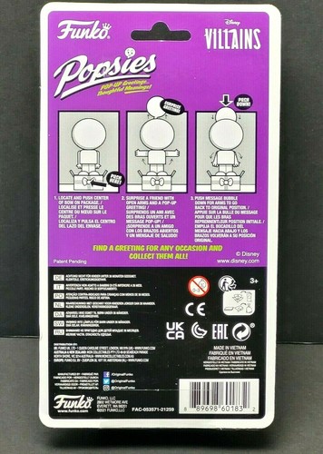Funko Popsies Disney Maléfica Villana Siempre Feroz Pop Up Mensaje Serie 1 - Imagen 4 de 8