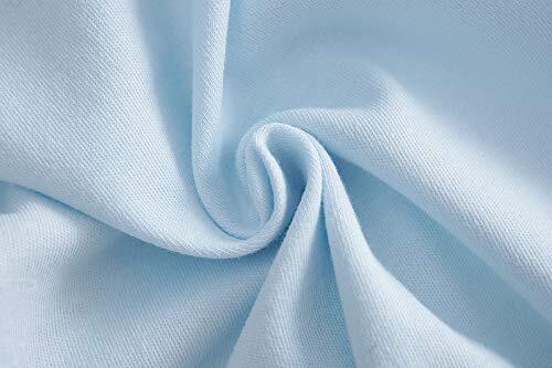 Baby Boys Girls Organic Cotton Zip-Front Sleeper Pajamas, 0-3 Months 1 Blue - Picture 2 of 5